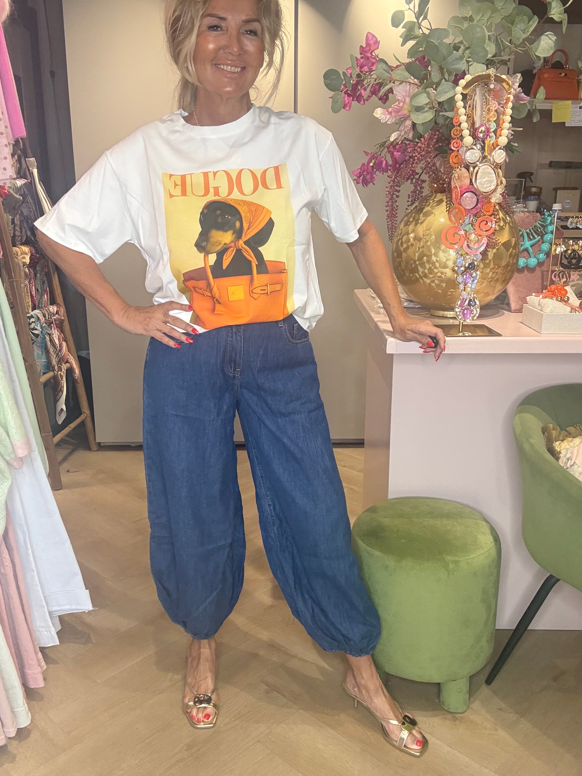Broek Jeans harem model